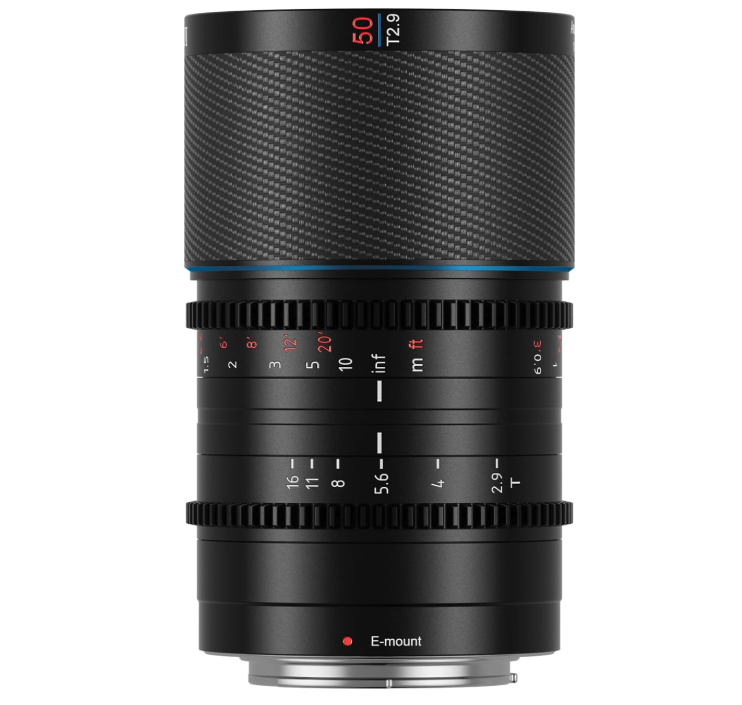 SIRUI Saturn 50mm T2.9 1.6X Full Frame Carbon Fiber Anamorphic Lens owned by Jet Sullivan