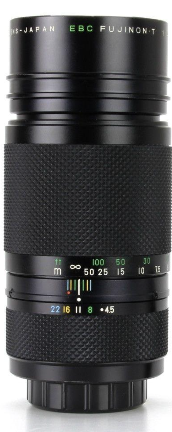 FUJI PHOTO FILM CO. LENS-JAPAN FUJINON-T 1:4.5/200 owned by Jet Sullivan